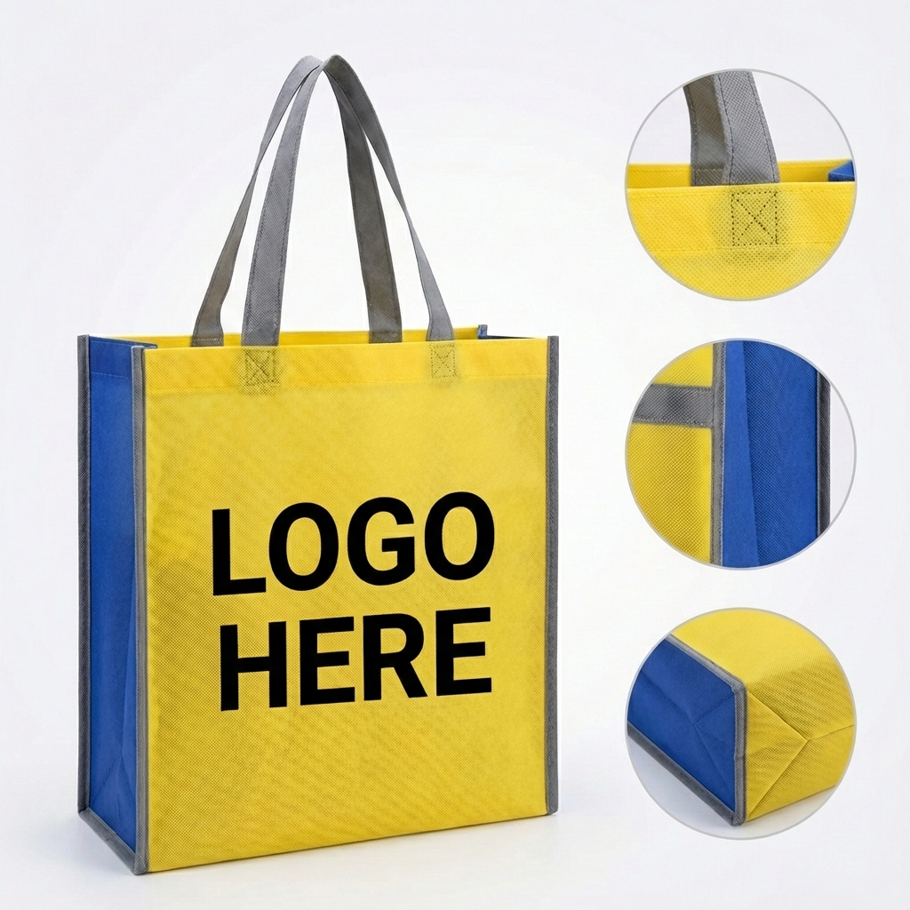 Azure Accent Personalized Carry-All Tote