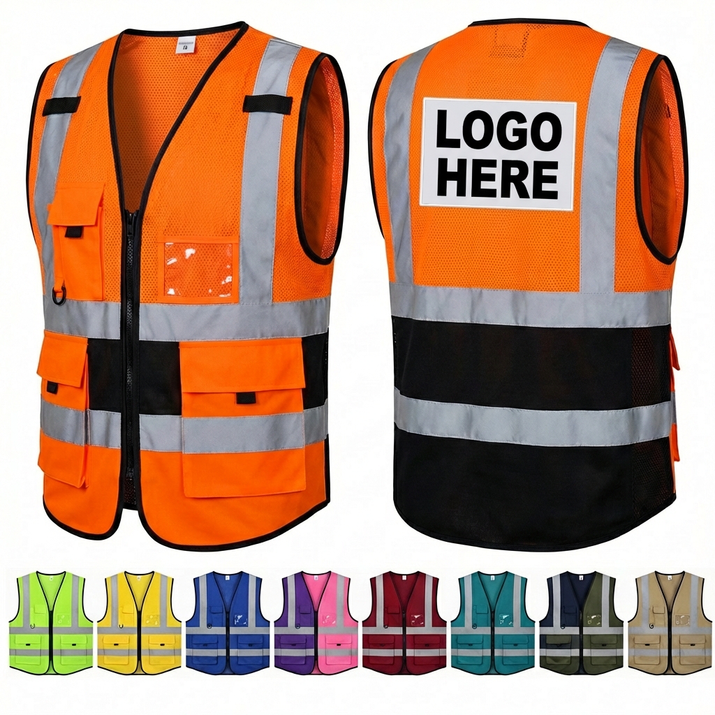 All-Night Reflective Sport & Work Vest - Customizable