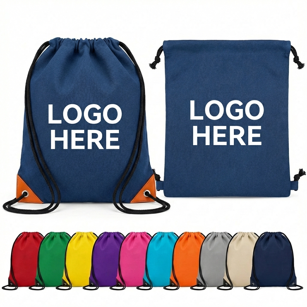 Classic Adventure-Ready Drawstring Backpack