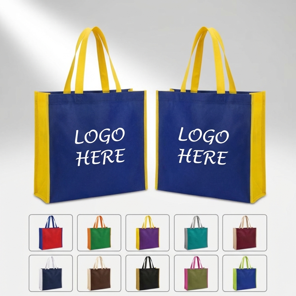 Azure Accent Personalized Carry-All Tote